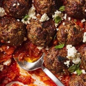 Lamb Meatballs with Spiced Tomato Sauce
