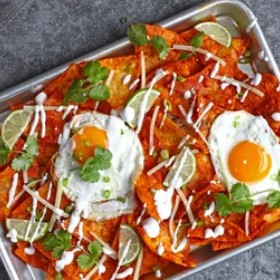 Red Curry Chilaquiles