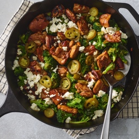 Spicy Honey Chicken with Broccoli